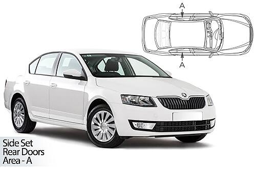 Slune�n� clony CarShades �KODA Octavia III, 5-dv��.