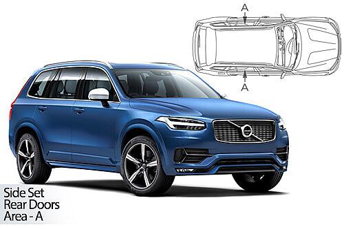 Slune�n� clony CarShades VOLVO XC90, 5-dv��.