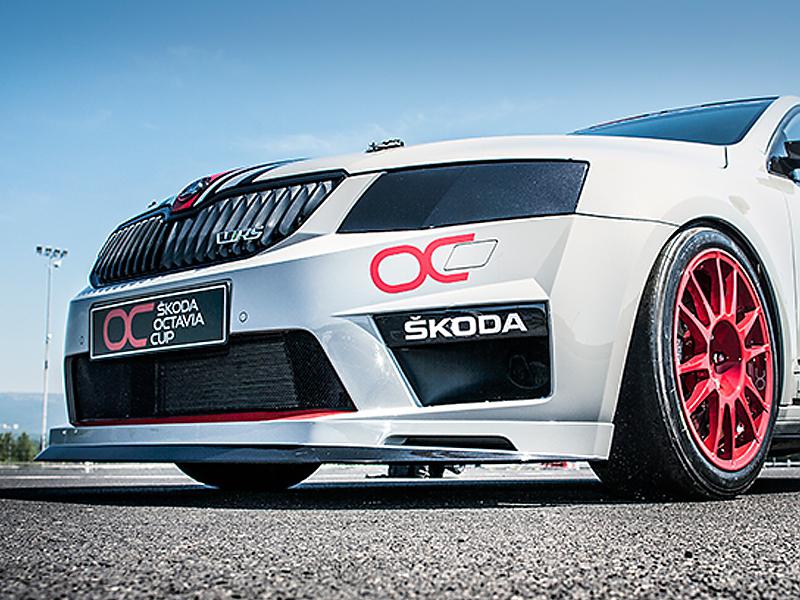 Spoiler pednho nraznku CUP pro koda Octavia III RS