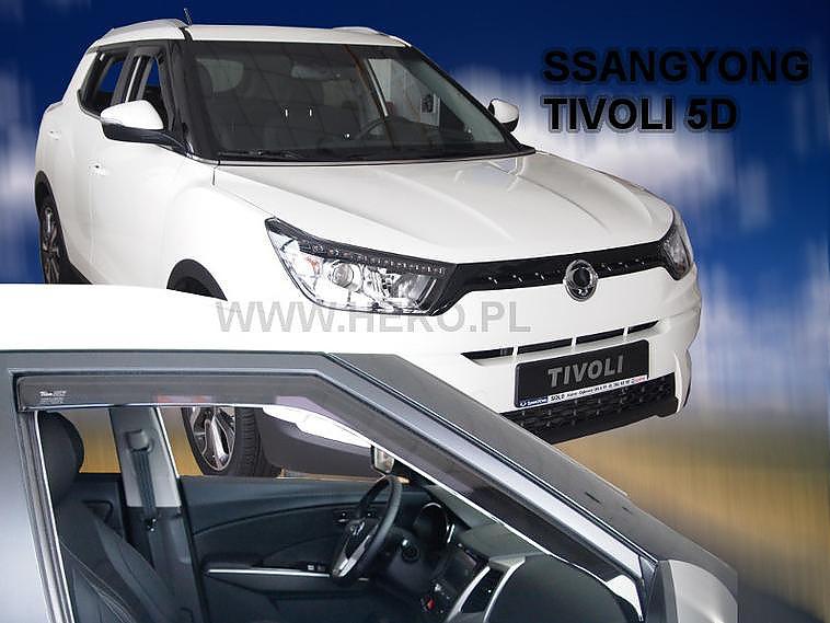 Deflektory-ofuky oken Ssangyong Tivoli