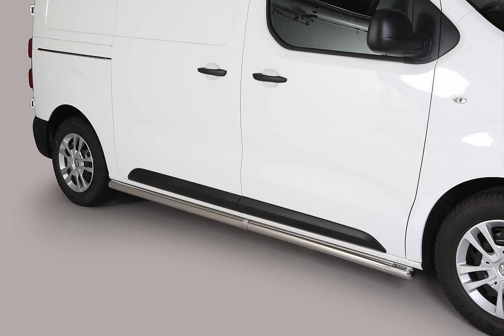 Bo�n� nerezov� n�lapy Peugeot Expert III LWB / MWB