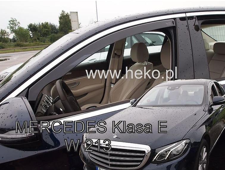 Deflektory-ofuky oken Mercedes E W213 pedn