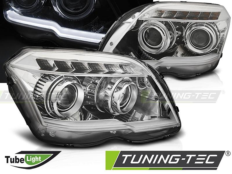 P�edn� sv�tla LED Mercedes GLK X204 - chrom