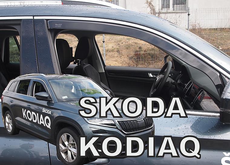 Deflektory-ofuky oken koda Kodiaq - pedn