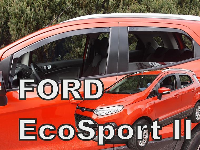 Deflektory-ofuky oken Ford Ecosport - p�edn�+zadn�