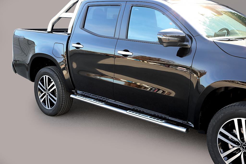 Nerez bon designov nlapy Mercedes X Class