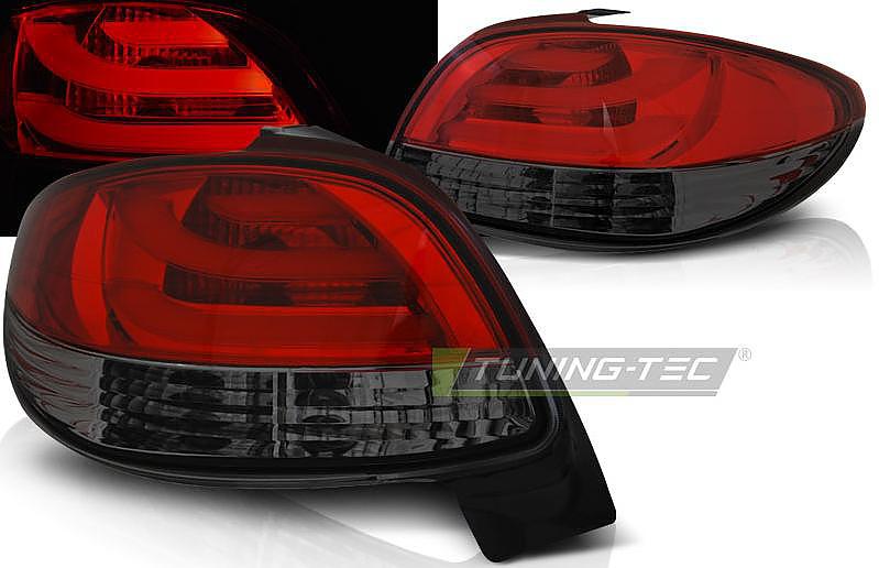 Zadní lampy s LED Peugeot 206 - Spoilercentrum - online tuning shop