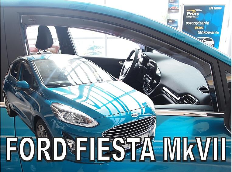 Deflektory-ofuky oken Ford Fiesta - p�edn�