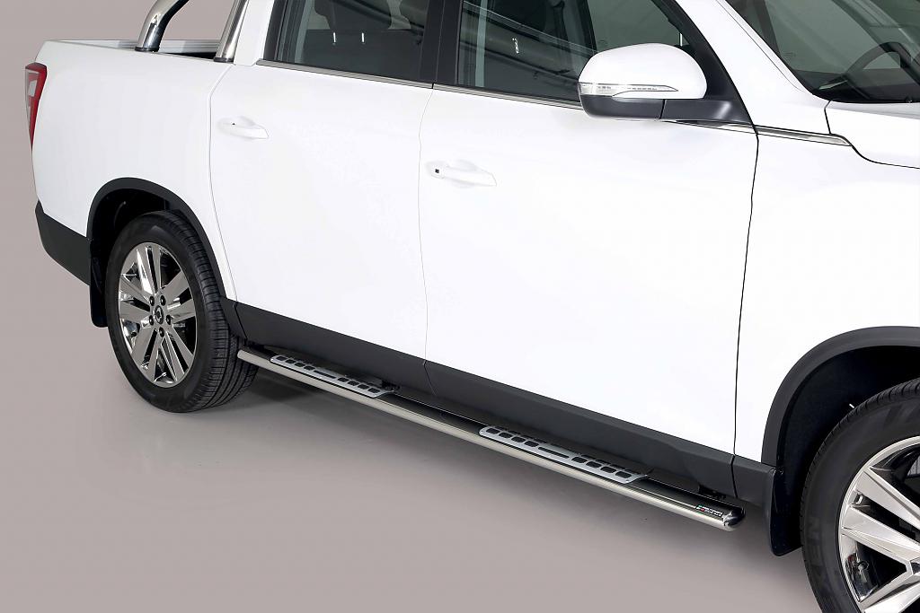 Nerez bon designov nlapy Ssangyong Musso