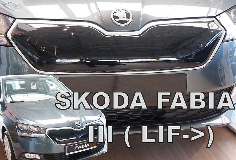 Zimn� clona �koda Fabia III facelift horn�