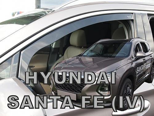 Deflektory-ofuky oken Hyundai Santa Fe IV - pedn
