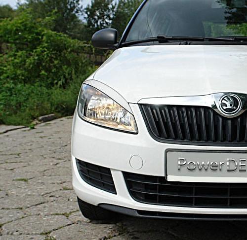 Mra��tka p�edn�ch sv�tel �koda Fabia II facelift