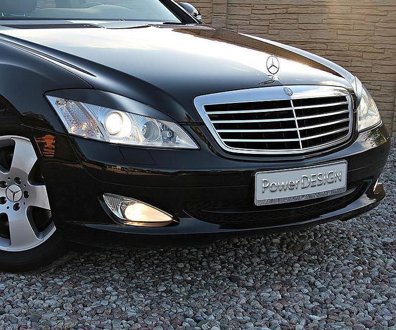 Mračítka předních světel Mercedes S Class W221