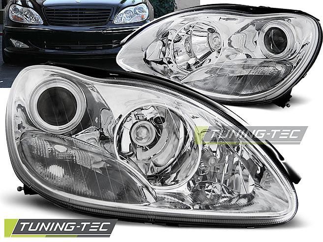 Pedn svtla ir Mercedes-Benz Tda S W220 chrom