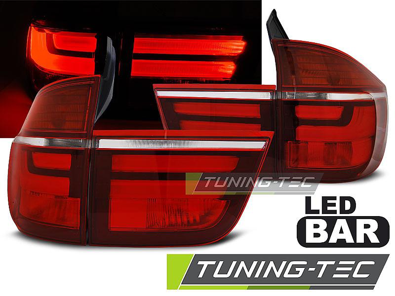 Zadn svtla LED BMW X5 E70 erven