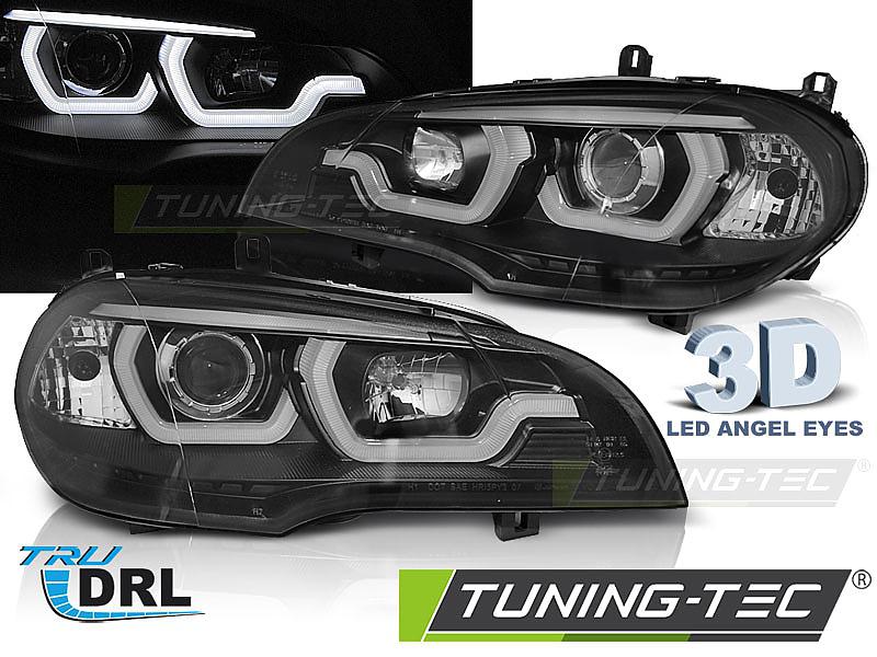 Pedn svtla TubeLights s LED dennmi svtly BMW X5 ern