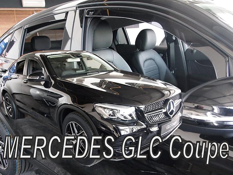Deflektory-ofuky oken Mercedes GLC C253 5-dv��. (+zadn�) coupe