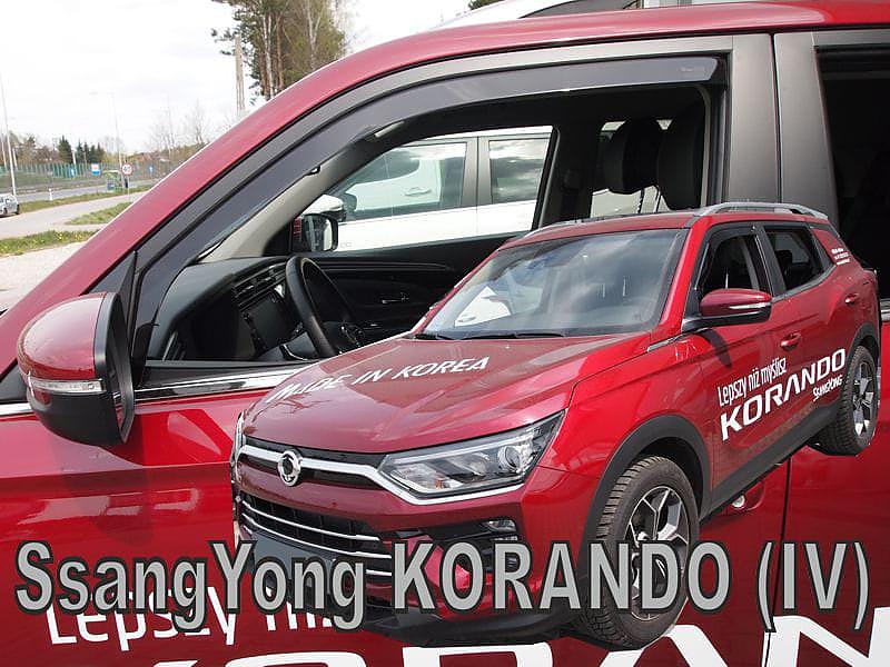 Deflektory-ofuky oken Ssangyong Korando IV