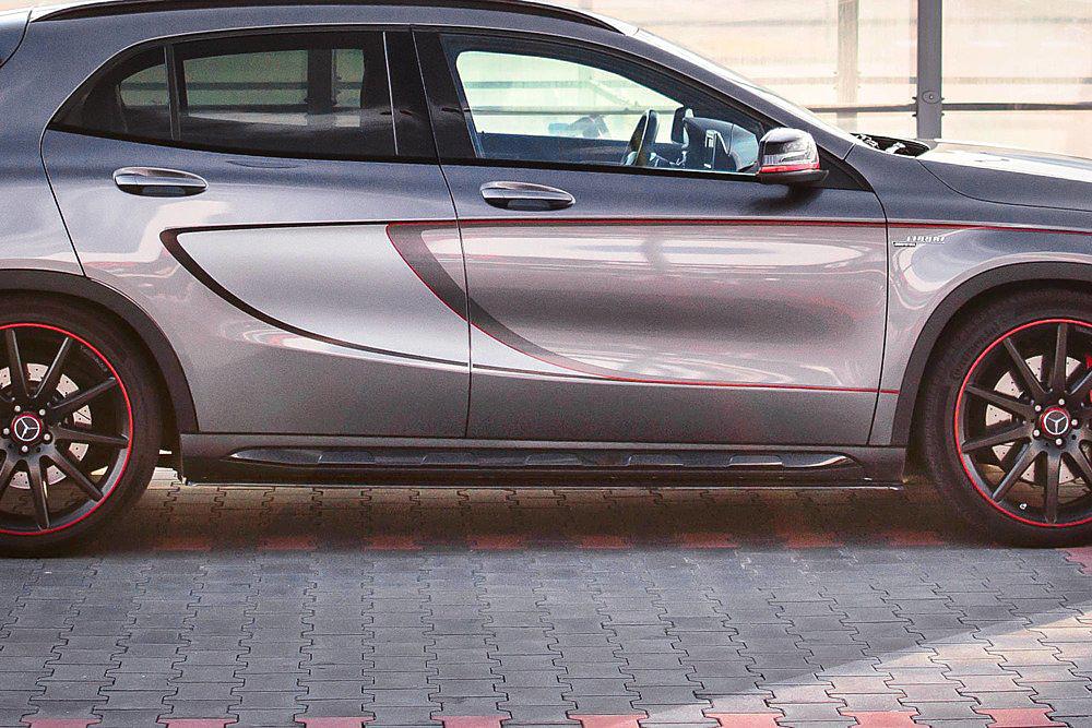 N�stavky prah� Mercedes-Benz GLA 45 AMG SUV (X156) 