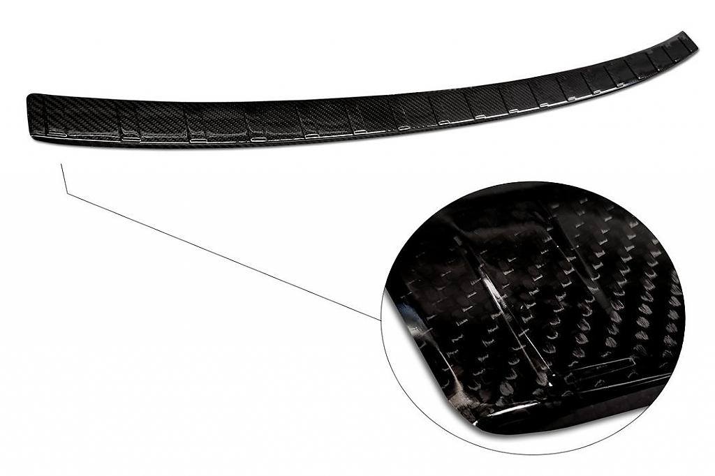 Karbonov kryt prahu zadnch dve Hyundai Tucson IV / N-Line facelit