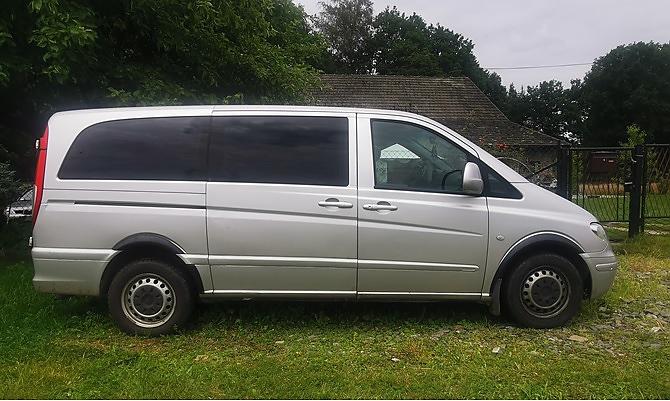 Plastov� lemy blatn�k� Mercedes Vito / Viano