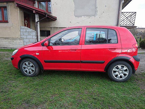 Plastov� lemy blatn�k� Hyundai Getz 3dv��.