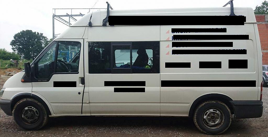 Plastov� lemy blatn�k� Ford Transit VI