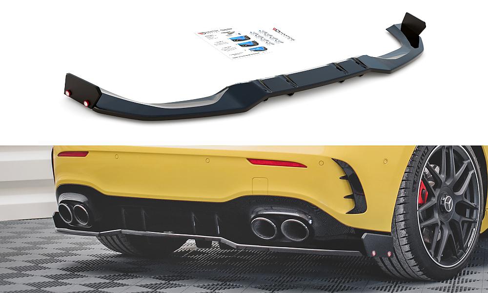 Zadn spoiler nraznku + Flapsy Mercedes-AMG A45 S
