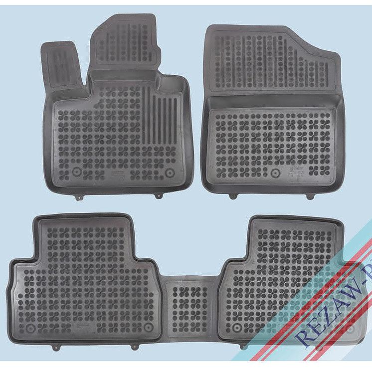 Gumov� autokoberce s vysok�m okrajem Hyundai Santa Fe IV FL Hybrid