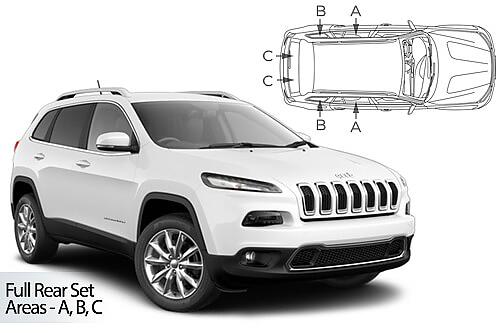 Slune�n� clony CarShades JEEP Cherokee (KL)