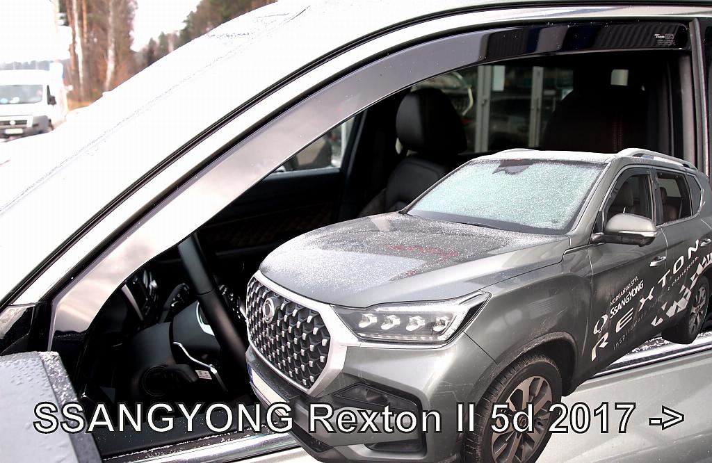 Deflektory-ofuky oken Ssangyong Rexton II 5dv. 