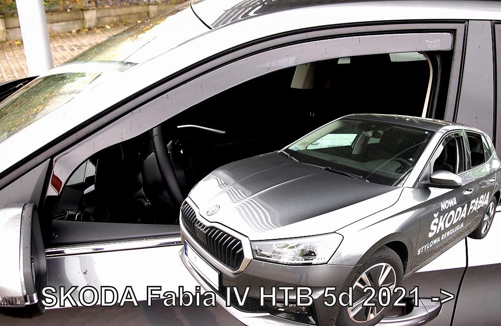 Deflektory-ofuky oken koda Fabia htb IV 5dv. 