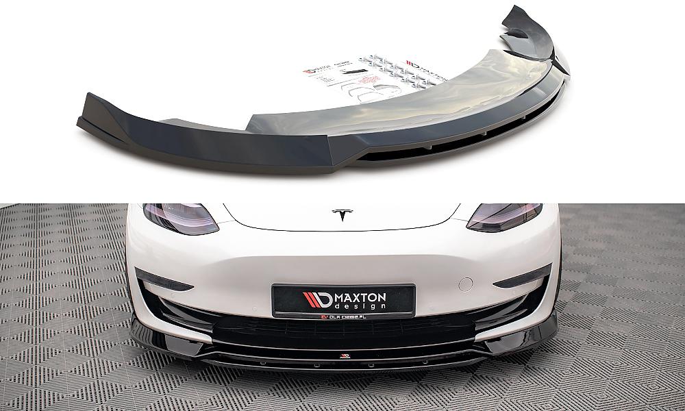 Spoiler předního nárazníku V.3 Tesla Model 3