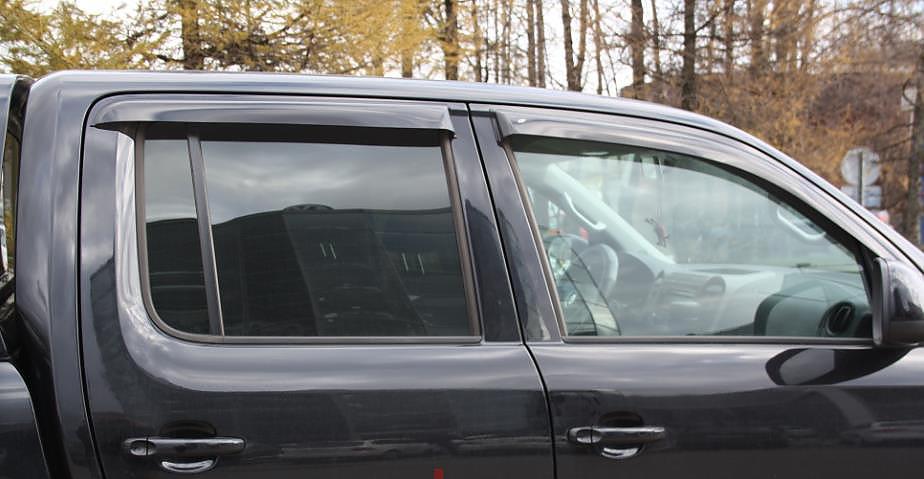 Deflektory - ofuky oken Volkswagen Amarok II - velk