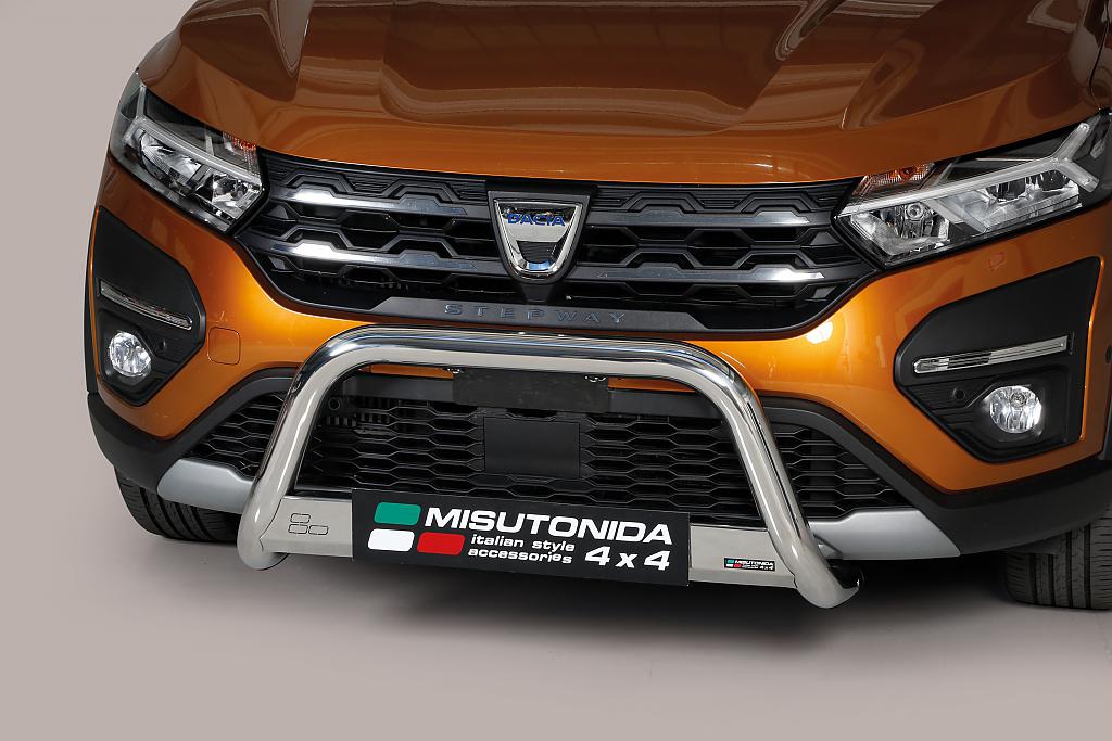 Nerezov� p�edn� ochrann� r�m 63mm DACIA SANDERO STEPWAY III