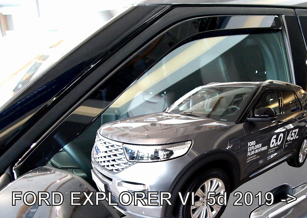 Deflektory-ofuky oken Ford Explorer VI 5dv��., p�edn�