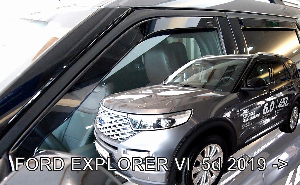 Deflektory-ofuky oken Ford Explorer VI 5dv��., p�edn�/zadn�