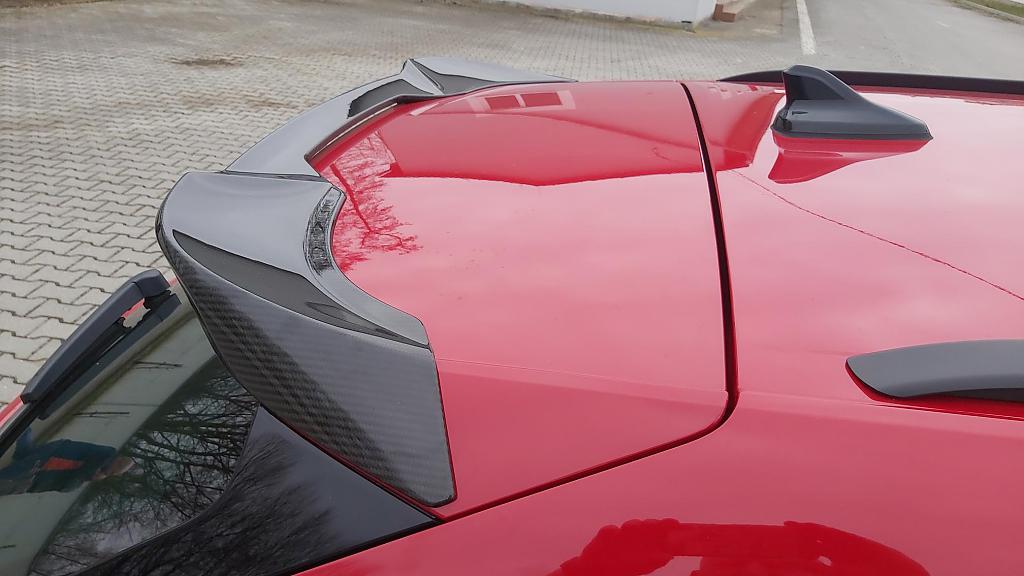Karbon sten spoiler koda Octavia IV kombi