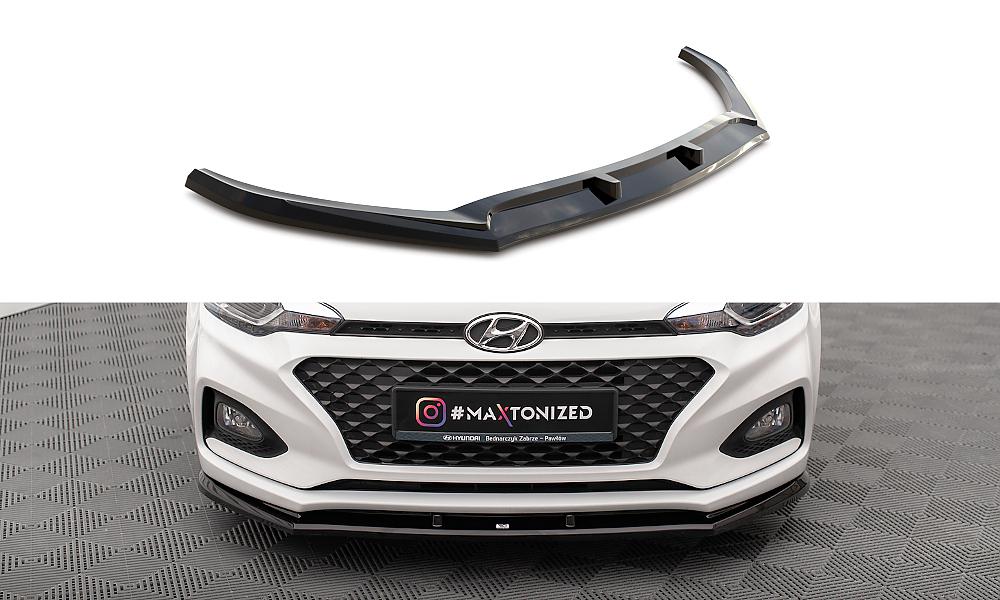 Přední spoiler nárazníku V.1 Hyundai i20 Mk2 Facelift