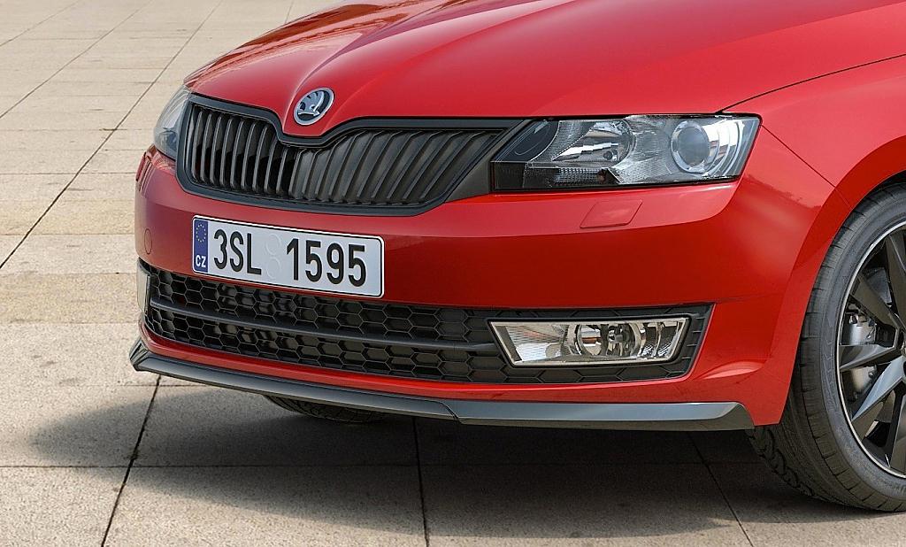 Spoiler pednho nraznku Monte Carlo koda Rapid 5JA807795C