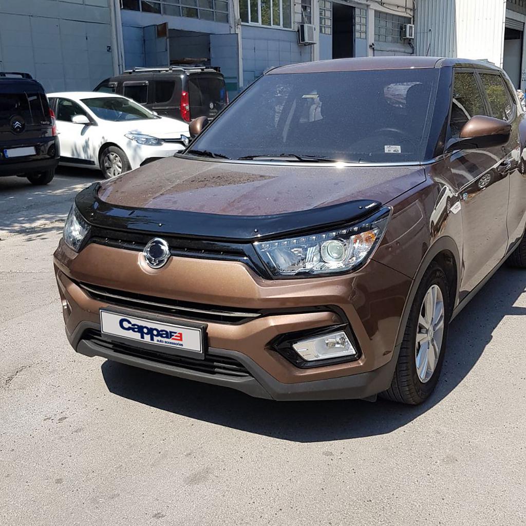 Plexi lita pedn kapoty Ssangyong Tivoli