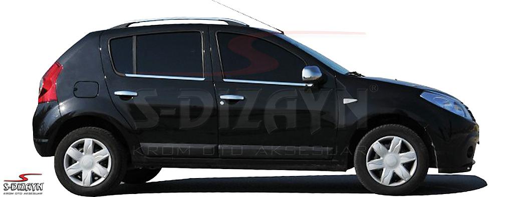 Chromov kryty zrctek Dacia Sandero I