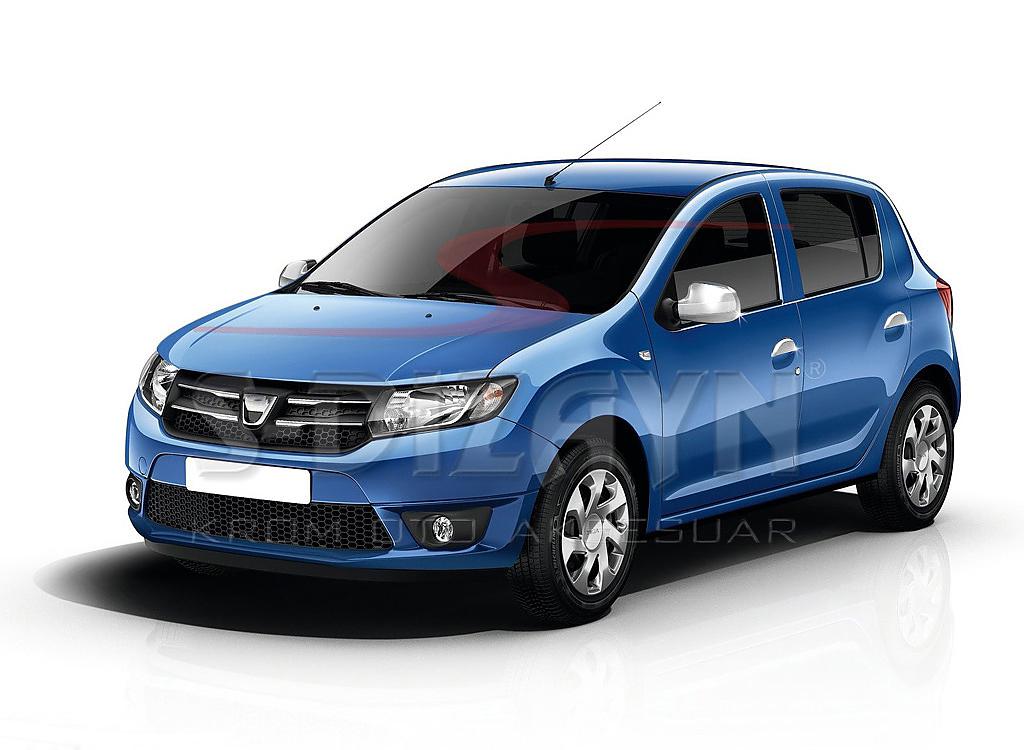 Chromov kryty zrctek Dacia Sandero II