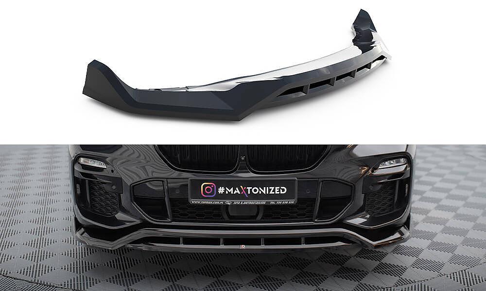 Pedn spoiler nraznku V.2 BMW X5 M-Pack G05
