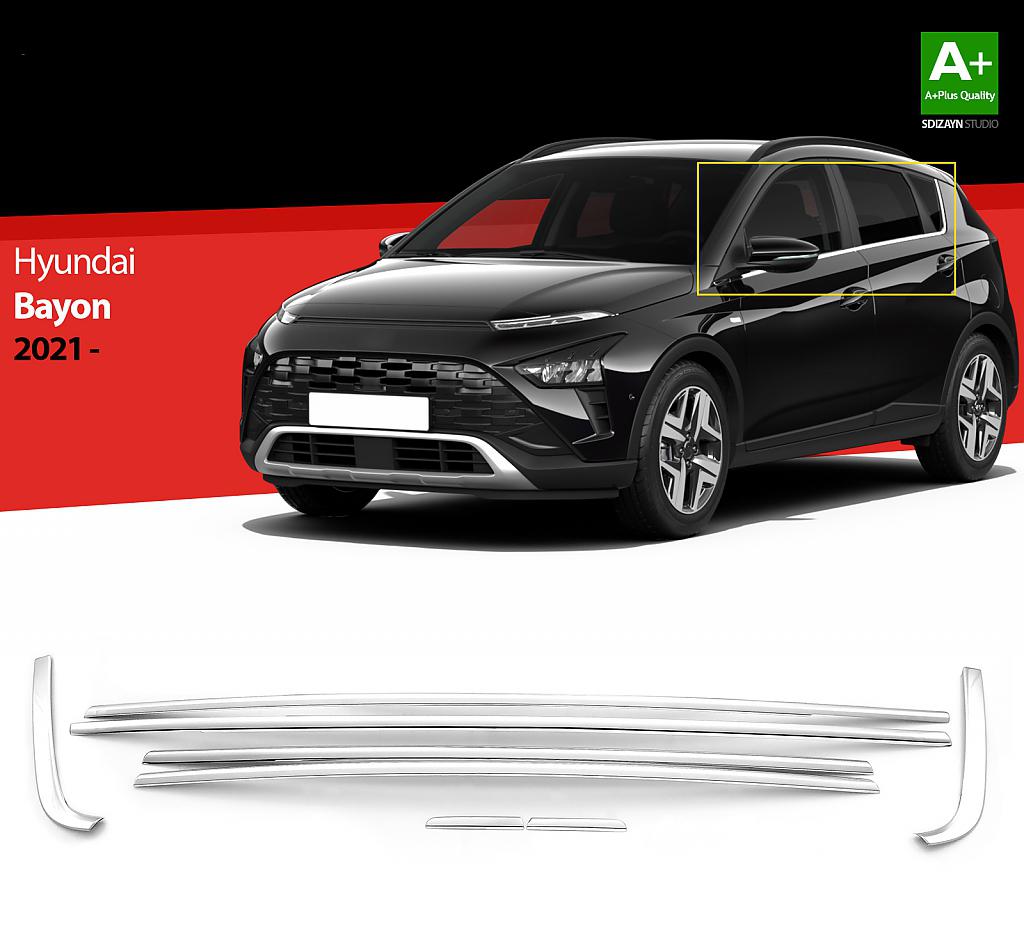 Nerez lity horn hrany oken dve Hyundai Bayon