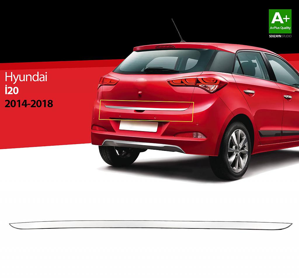 Nerez li�ta spodn� hrany zadn�ch dve�� Hyundai I20 II