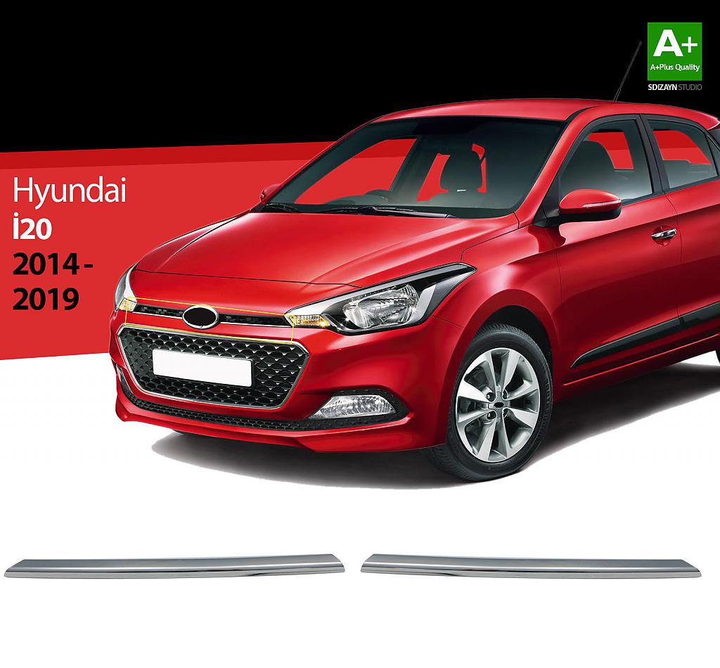 Nerez li�ty masky Hyundai I20 II