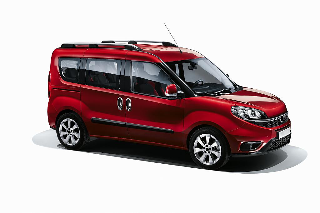 Nerez kryty klik Opel Combo D - 4 ks - rámečky