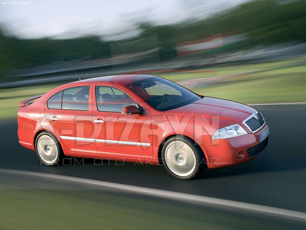 Nerez li�ty dve�� �koda Octavia II