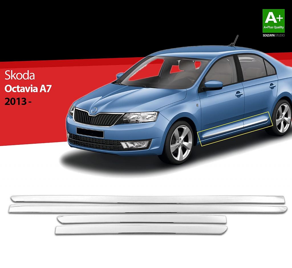 Nerez li�ty dve�� �koda Octavia III